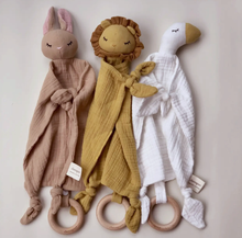 Load image into Gallery viewer, Organic Snuggle Lovie Blanket | Bunny