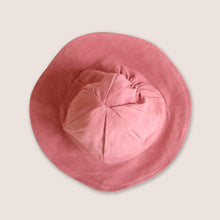 Load image into Gallery viewer, Red cotton baby bucket hat