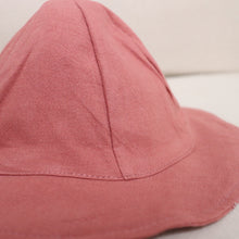 Load image into Gallery viewer, Red baby cotton bucket hat