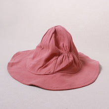 Load image into Gallery viewer, Red baby cotton bucket hat