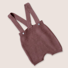 Load image into Gallery viewer, Brown baby cotton knit jumper