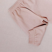 Load image into Gallery viewer, Baby camel pants with elasticized waist and banded leg opening