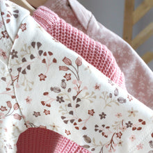 Load image into Gallery viewer, Baby Long Sleeve Floral Cotton Onesie