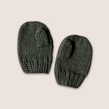 Load image into Gallery viewer, Acrylic Hand Knit Winter Baby Mittens