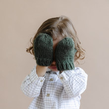 Load image into Gallery viewer, Acrylic Hand Knit Winter Baby Mittens