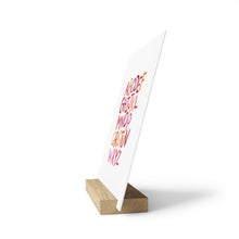 Load image into Gallery viewer, Alphabet Print | Gallery Board with Stand