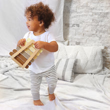 Load image into Gallery viewer, Baby Cotton Striped Leggings