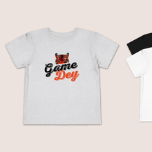 Load image into Gallery viewer, Tiger GAME DEY Script | Toddler Tee
