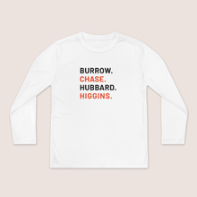 Load image into Gallery viewer, LAST NAMES | Youth Long Sleeve Tee
