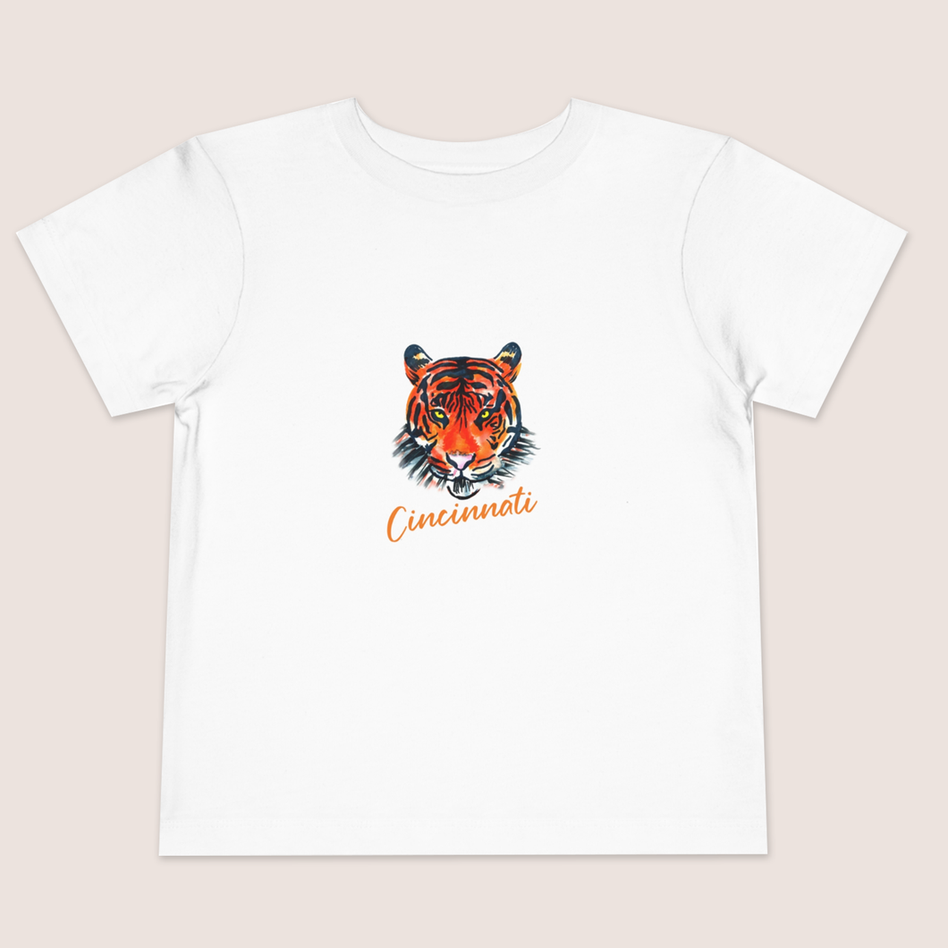 Cincinnati Tiger | Short Sleeve Toddler Tee