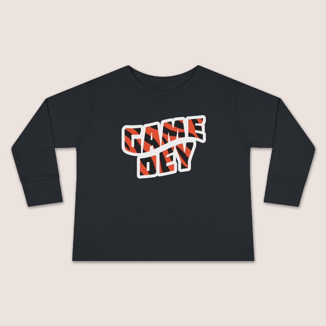 GAME DEY Wavy | Long-Sleeved Toddler Tee