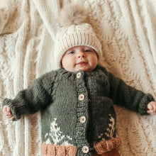 Load image into Gallery viewer, Forest Cardigan Sweater | Baby &amp; Toddler
