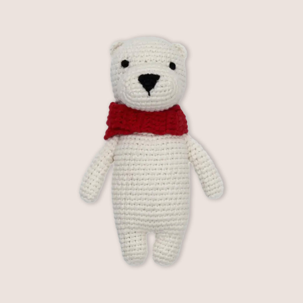 Mini Polar Bear Doll