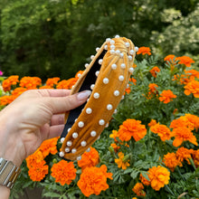 Load image into Gallery viewer, Velvet Pearl headband
