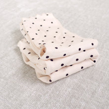 Load image into Gallery viewer, Baby Polka Dot Lightweight Ribbed Pajamas | Scalloped Cuffs
