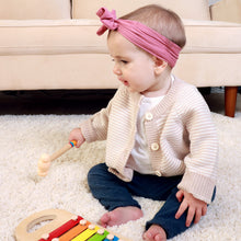Load image into Gallery viewer, Baby Striped Button Cardigan
