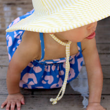 Load image into Gallery viewer, Toddler Two Piece Ruffle Cheetah Swimsuit
