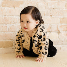 Load image into Gallery viewer, Hand-Knit Cheetah Cardigan
