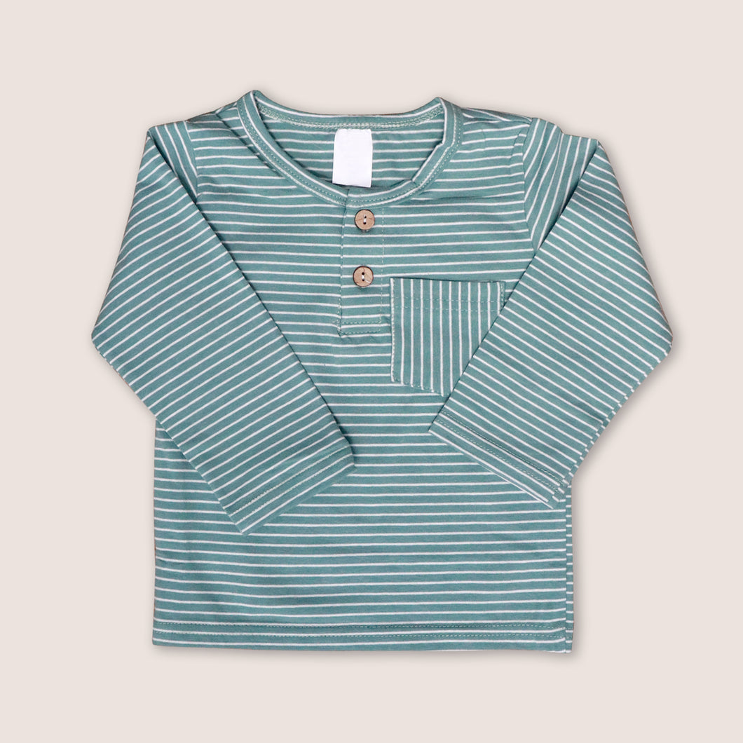 Toddler Long Sleeve Pocket Tee