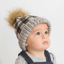 Load image into Gallery viewer, Baby Winter Knit Pom Pom Hat
